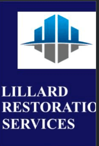 Lillard Restoration Services logo — before the rebrand
