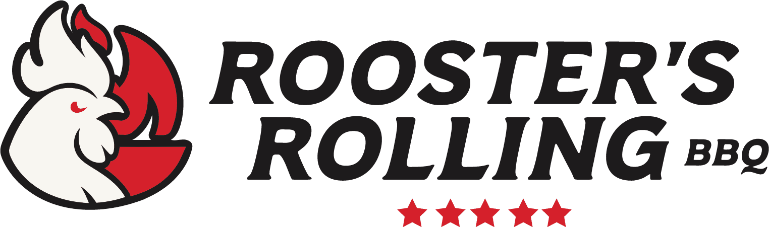 Roosters Rolling BBQ logo — after the rebrand